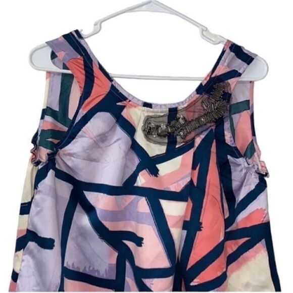 Simply Vera Vera Wang Printed Dress (Size Small) - Picture 6 of 8